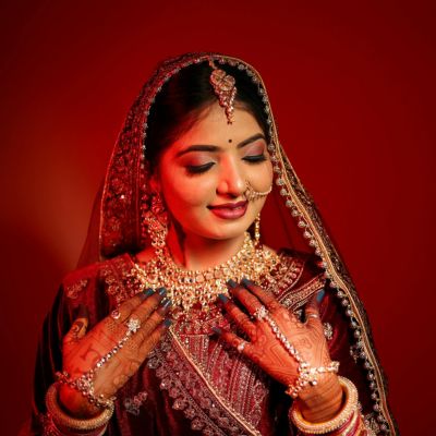 indian bridal make up
